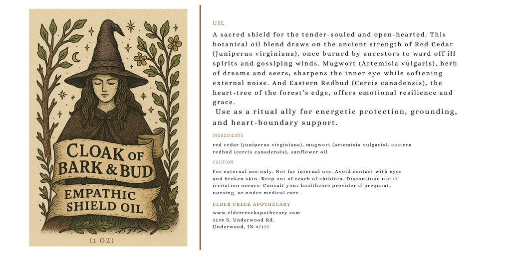 Cloak of Bark and Bud - Empathic Shield Oil