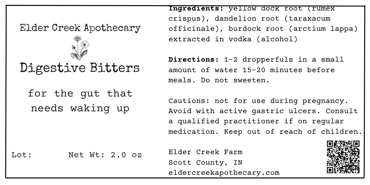 Digestive Bitters