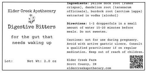 Digestive Bitters