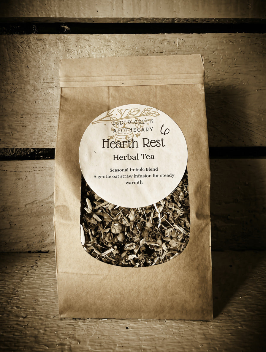 Imbolc: Hearth Awakening Herbal Tea