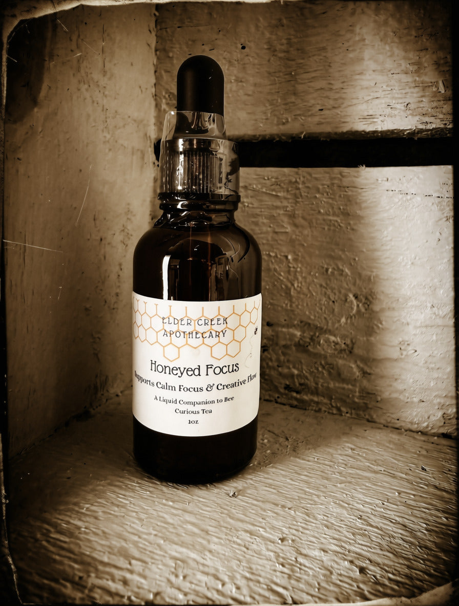 Honeyed Focus Glycerite