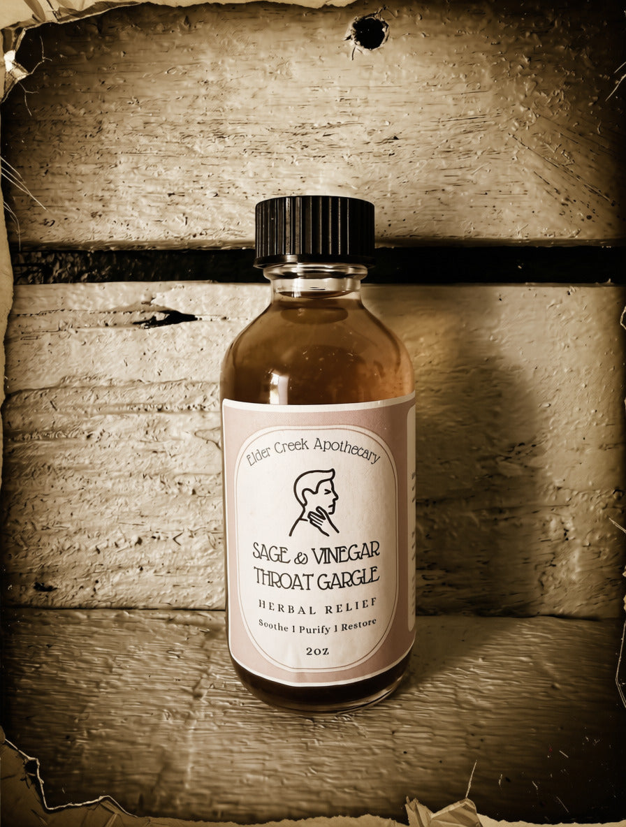 Sage Sore Throat Gargle