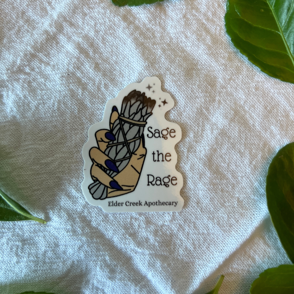 Sage the Rage Vinyl Sticker