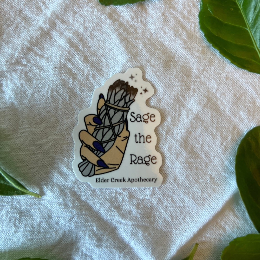 Sage the Rage Vinyl Sticker