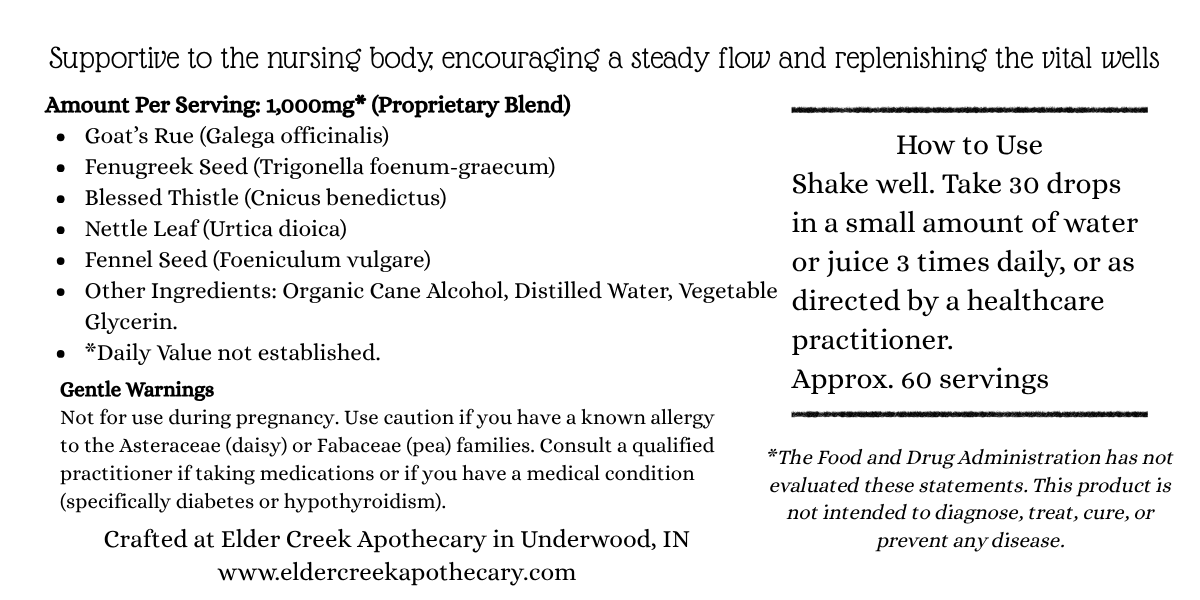The Milky Meadow Lactation Support Extract