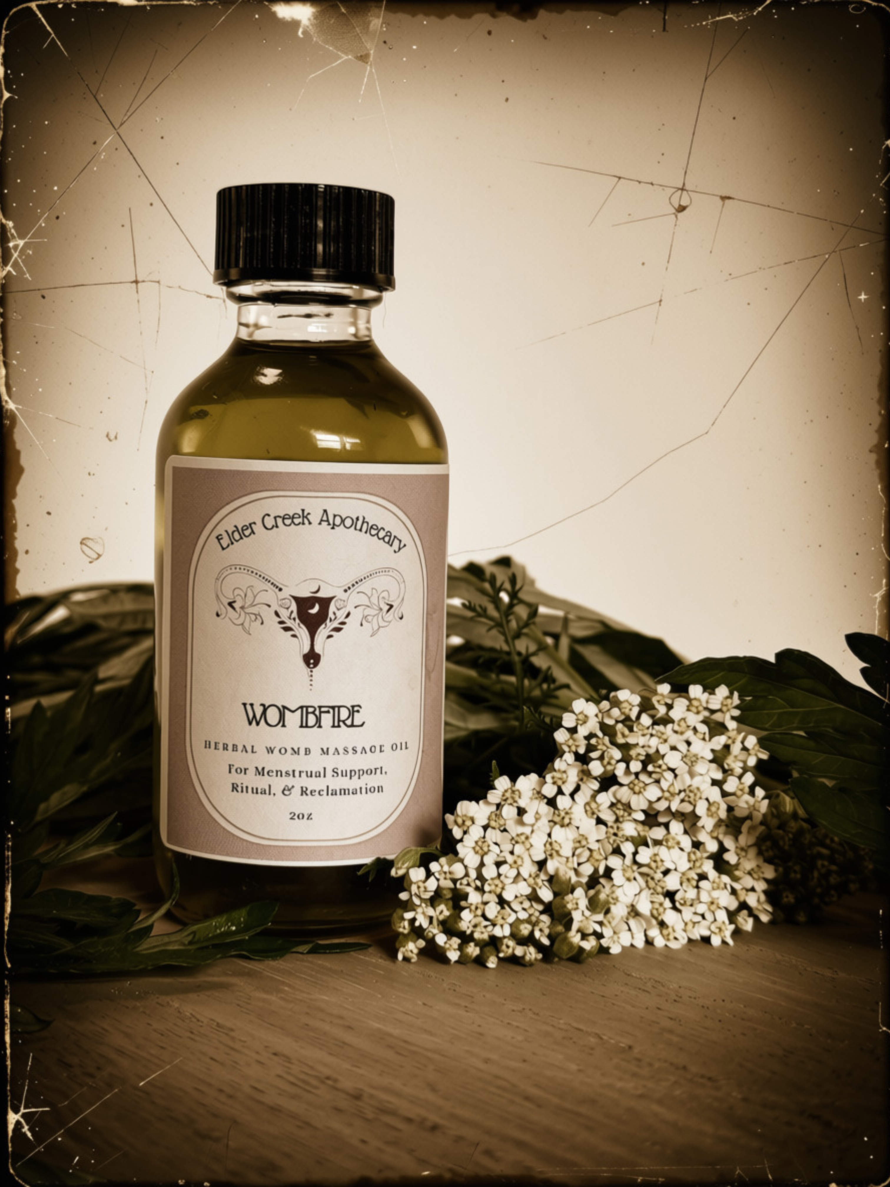 Wombfire - Herbal Womb Massage Oil